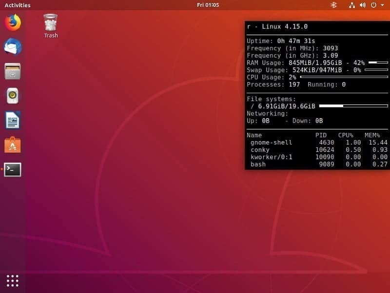 كيفية التحقق من الذاكرة المتاحة في نظام Ubuntu - لينكس