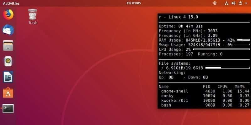 كيفية التحقق من الذاكرة المتاحة في نظام Ubuntu - لينكس