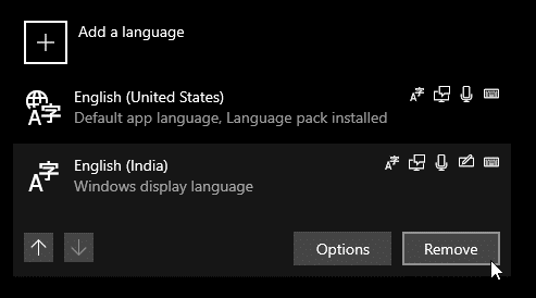 كيفية إضافة O إزالة حزم اللغة لتغيير لغة العرض في Windows 10 - الويندوز