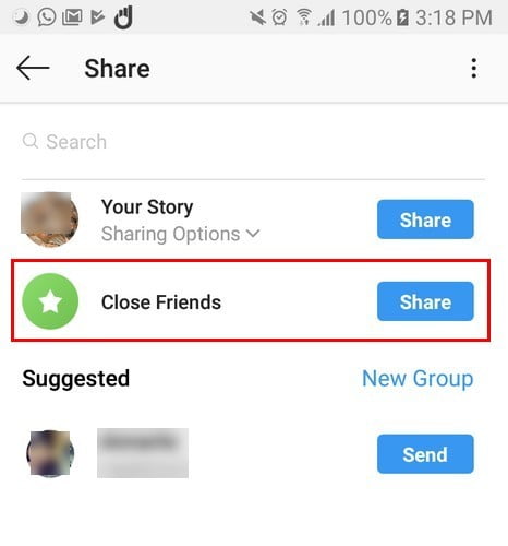 كيفية مشاركة قصص Instagram الخاصة بك مع الأصدقاء المقربين فقط - Instagram شروحات