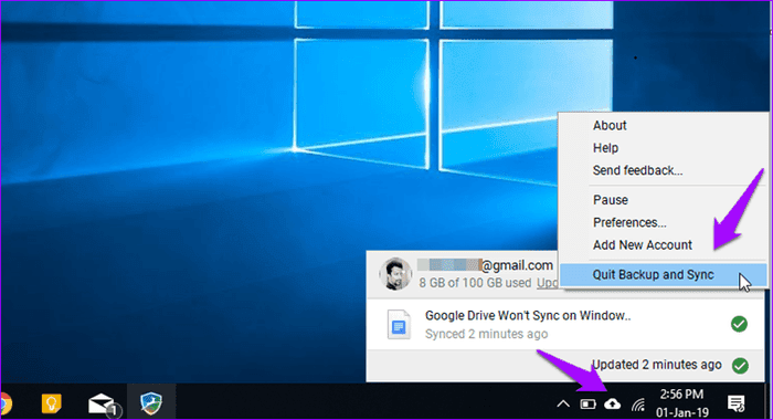 هل لم يتم مزامنة Google Drive على Windows 10؟ هنا هي أفضل 10 طرق لحلها - الويندوز