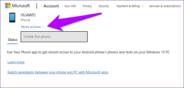 كيفية إصلاح تطبيق Your Phone لا يعمل على Windows 10 - الويندوز