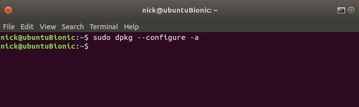 كيفية إصلاح الحزم المحطمة والتالفة في نظام Ubuntu - لينكس