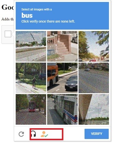 كيفية تجاوز التحقق من صور Google ReCAPTCHA - شروحات 