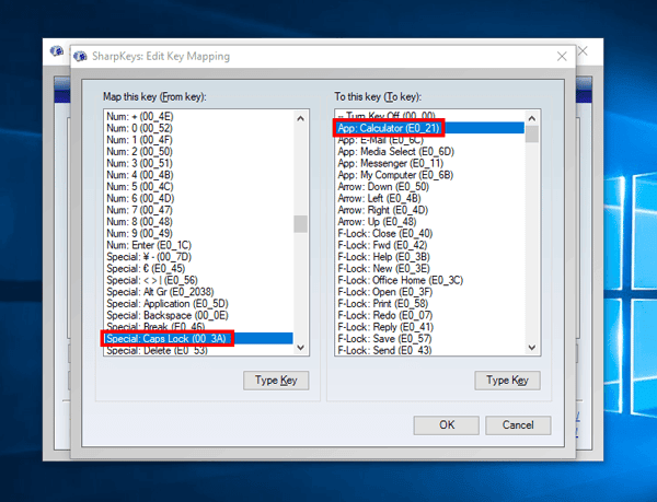 كيفية تغيير وظائف إختصارات لوحة المفاتيح على Windows 10/8/7 - الويندوز