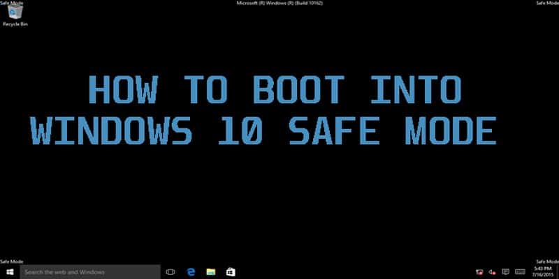 كيفية التمهيد إلى الوضع الآمن في Windows - الويندوز