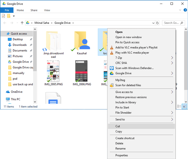 كيفية نسخ الملفات والمجلدات داخل Google Drive - شروحات