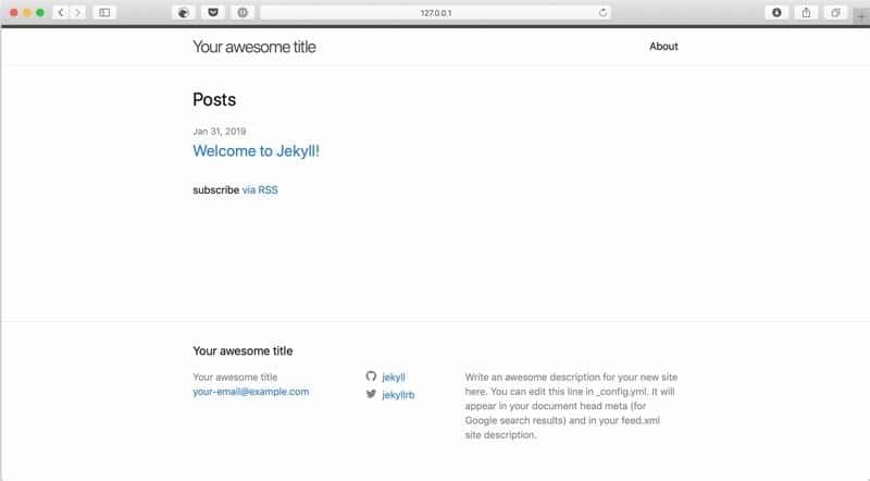 كيف تستضيف مدونتك مجانا باستخدام Jekyll و صفحات GitHub - شروحات