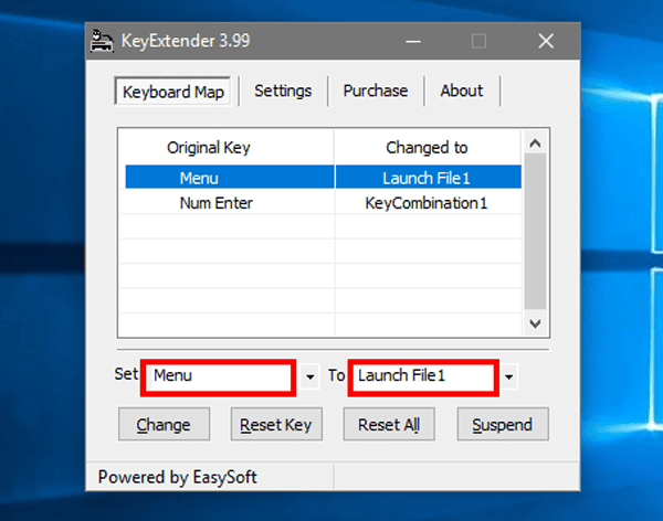كيفية تغيير وظائف إختصارات لوحة المفاتيح على Windows 10/8/7 - الويندوز