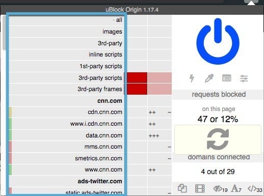 دليل المستخدم النهائي المميز لإضافة uBlock Origin لمنع محتويات الموقع - شروحات 