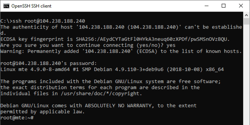 كيفية استخدام عميل OpenSSH الخاص بنظام التشغيل Windows 10 بدلاً من PuTTY - الويندوز