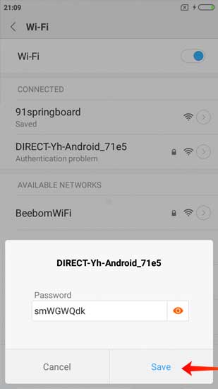 إنشاء نقطة اتصال WiFi من جهاز Android وهو متصل بالفعل بشبكة WiFi - Android
