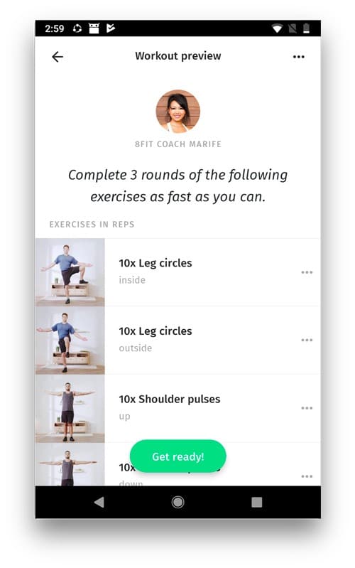 8 من أفضل تطبيقات ممارسة التمارين الرياضية التي يمكنك استخدامها دون معدات - Android iOS 
