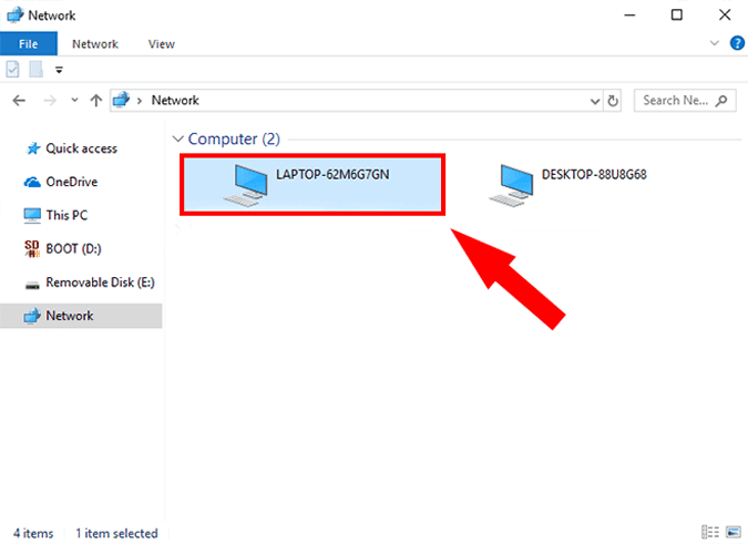 كيفية مشاركة الملفات بين جهازي كمبيوتر Windows باستخدام كابل LAN - الويندوز