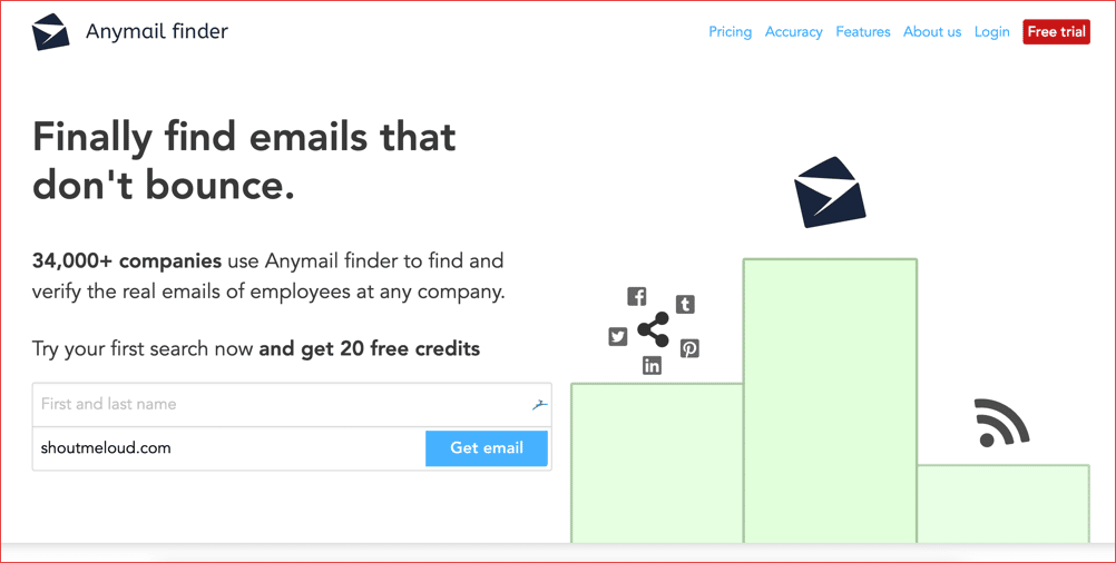 كيفية البحث عن عنوان البريد الإلكتروني لأي نطاق مع Email Hunter في 1 دقيقة - شروحات 