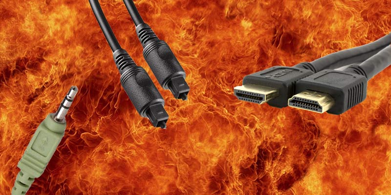 حروب الصوت: الكابل الرقمي (S/PDIF) مقابل HDMI مقابل Analog - مقالات 