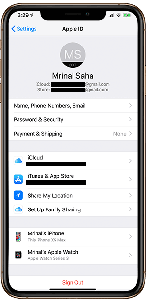 كيفية استخدام اثنين من Apple ID مختلفين على iPhone - iOS