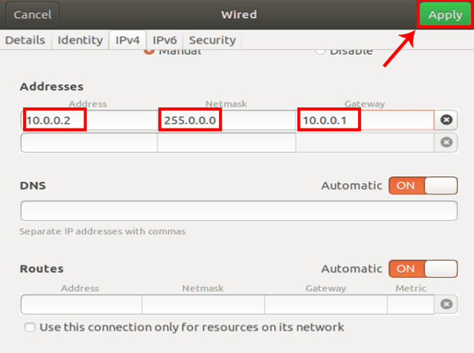 3 طرق لإعادة تعيين عنوان IP ثابت على نظام Ubuntu - لينكس