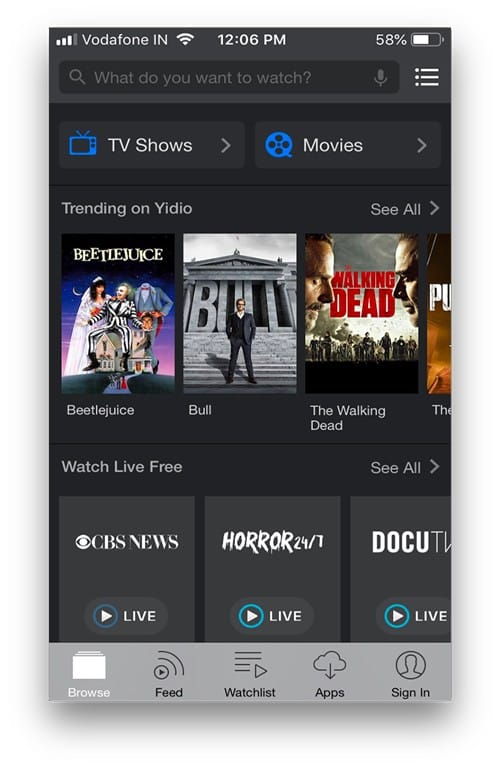 كيفية مشاهدة الأفلام بشكل مجاني من الناحية القانونية على Android et iOS بدون تنزيل - Android iOS