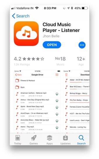 كيفية مشاركة الموسيقى من جهاز Android إلى الـ iPhone دون استخدام iTunes - iOS