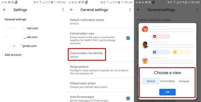 كيفية تخصيص تطبيق Gmail الجديد - شروحات