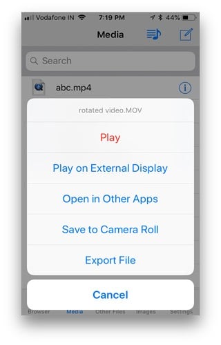 3 طرق لتدوير الفيديو على جهاز iPhone الخاص بك - iOS
