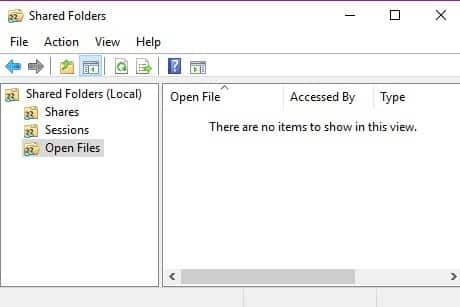 كيفية عرض الملفات والمجلدات التي قمت بمشاركتها في Windows 10 - الويندوز