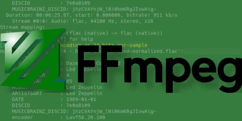 ضبط ملفات الموسيقى وتطبيعها باستخدام FFMPEG - شروحات