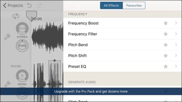 أفضل التطبيقات لتحرير الصوت لأجهزة iPhone et iPad - iOS