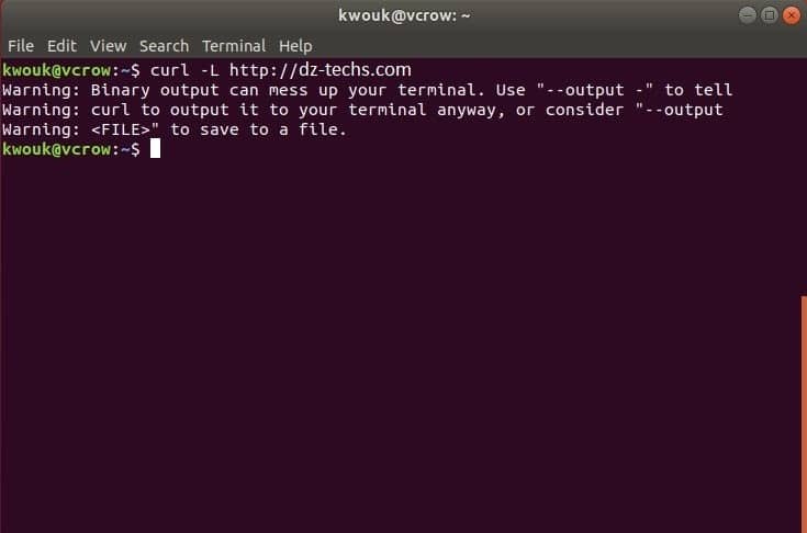 كيفية استخدام الأمر cURL في نظام Linux - لينكس