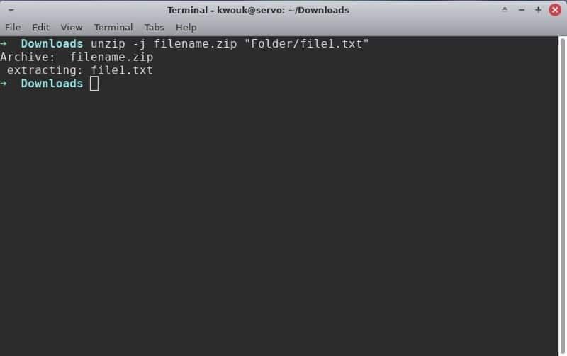 كيفية استخراج الملفات المضغوطة في نظام Linux - لينكس