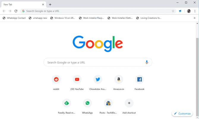 كيفية تعيين خلفية مخصصة على شاشة Google Chrome الرئيسية - شروحات