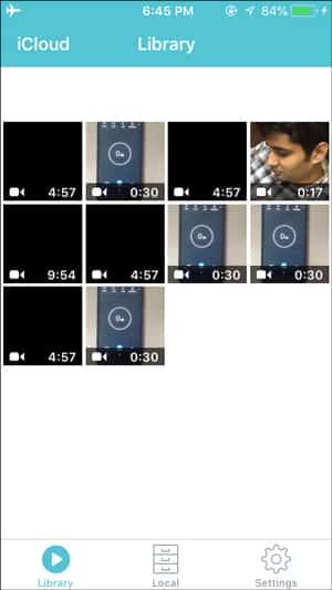 ضغط مقاطع الفيديو المسجلة من خلال iPhone للبريد الإلكتروني et WhatsApp - iOS