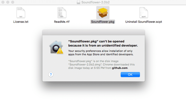 [Исправить] Ошибка установки Soundflower: как записать внутренний звук на Mac - Mac