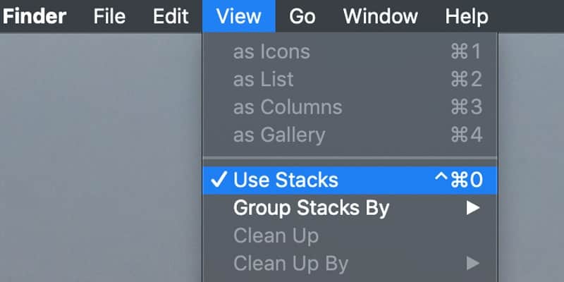كيفية تمكين Stacks على نظام التشغيل MacOS لجعل سطح المكتب أنظف - Mac