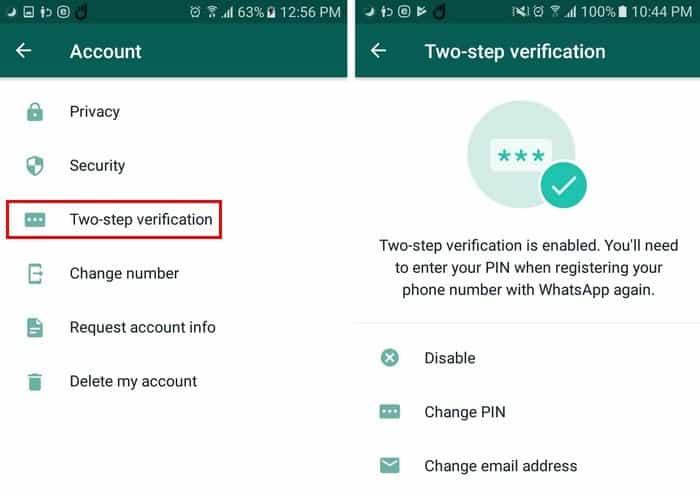الاحتياطات الأمنية على WhatsApp التي يجب أن تستخدمها - Whatsapp