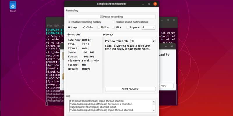 أفضل تطبيقات تسجيل الشاشة لنظام Ubuntu - لينكس