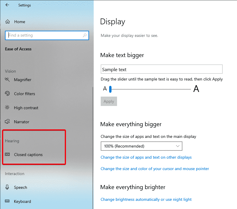 كيفية إخفاء صفحات محددة في تطبيق الإعدادات في Windows 10 - الويندوز