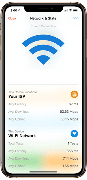 أفضل التطبيقات للحصول على اختبار سرعة Wi-Fi لـ iPhone - iOS