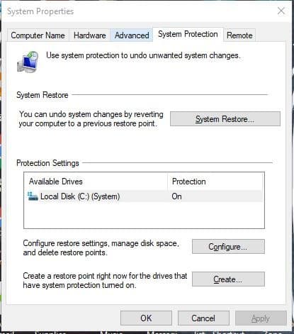 كيفية إنشاء نقطة استعادة النظام تلقائيا في Windows عند بدء التشغيل - الويندوز