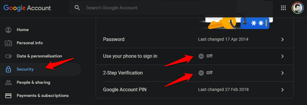كيفية استخدام هاتف Android للتحقق من تسجيل الدخول في Google على iOS باستخدام 2SV - شروحات 