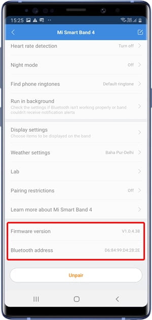 كيف يمكنك استخدام Mi Band 4 للتحكم في كاميرا Android - Mi Band