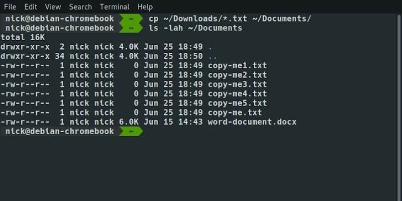 linux cli copy featured e1561512453628 800x400 DzTechs | كيفية نسخ (ولصق) الملفات والدلائل من سطر الأوامر على Linux