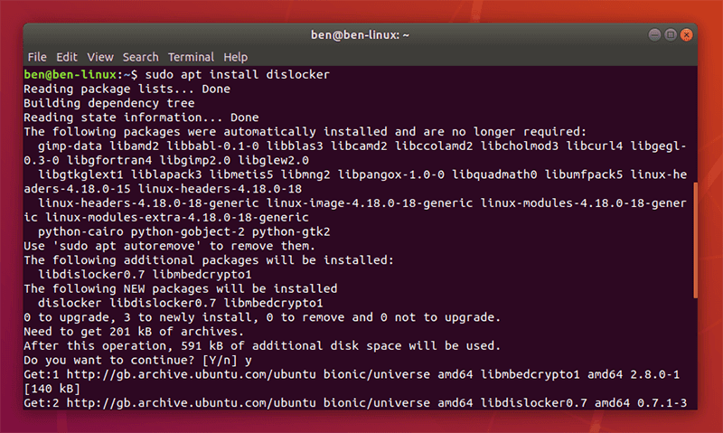 كيفية الوصول إلى  قسم Windows مشفر باستخدام BitLocker في Linux - لينكس 