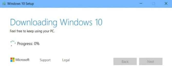 أداة إنشاء وسائط Windows 10 للترقية إلى الإصدار 1903 - الويندوز