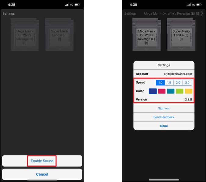كيفية لعب ألعاب Gameboy على iPhone دون Jailbreak - iOS