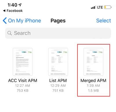 كيفية دمج ملفات PDF متعددة بشكل مجاني على iPhone و iPad - iOS 