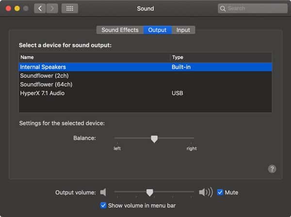 كيفية تسجيل صوت النظام أثناء تسجيل الشاشة على QuickTime - Mac 
