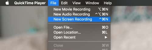 كيفية تسجيل صوت النظام أثناء تسجيل الشاشة على QuickTime - Mac 