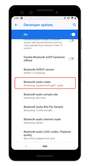 كيفية تحسين جودة صوت أجهزة Bluetooth على Android  و MacOS مع aptX - شروحات